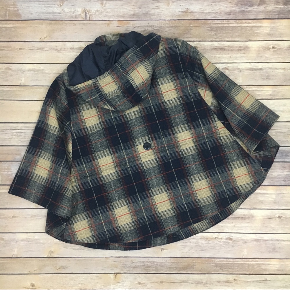 Plaid Poncho - image 6